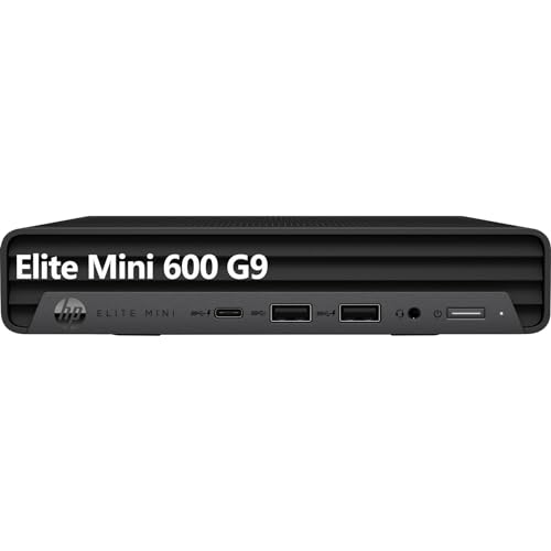 HP Elite Mini 600 G9 MFF Business Desktop Computer, 13th Gen Intel 14 Cores i5-13500T (Beat i7-12700T), 32GB DDR5 RAM, 2TB PCIe SSD, WiFi 6, Bluetooth, Keyboard and Mouse, Windows 11 Pro, Tilsiy