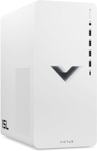 HP Victus 15L Gaming Desktop Computer | 12-Core i7-12700 Processor | 32GB DDR4 1TB SSD + 2TB HDD | Nvidia Geforce RTX 3060 12GB GDDR6 Graphic | USB-C DiplayPort Win11 + HDMI Cable