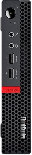 Lenovo ThinkCentre M625q Mini PC Desktop, AMD A4-9120e Processor, 16GB RAM, 256GB PCIe +256GB Portable SSD, DisplayPort, Wi-Fi, Bluetooth, RJ-45, Windows 11 Pro