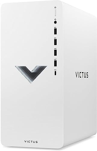 HP Victus 15L Gaming Desktop Computer | 12-Core i7-12700 Processor | 32GB DDR4 1TB SSD + 2TB HDD | Nvidia Geforce RTX 3060 12GB GDDR6 Graphic | USB-C DiplayPort Win11 + HDMI Cable