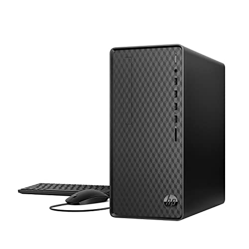 HP Newest Premium Desktop, AMD Ryzen 5 5600G Processor, 12 GB RAM, 512 GB SSD Storage, Windows 11 Pro, High Speed Performance, Computer, 8 USB Ports, for Business, Study, Videos, and Gaming