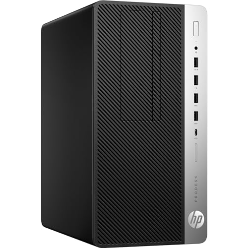 HP ProDesk 600G5 SFF Desktop Computer PC, 600G5 Computer Core 9th, 16GB RAM, 512GB Solid State Drive, RGB Keyboard, Internal WiFi, Windows11 (Renewed)