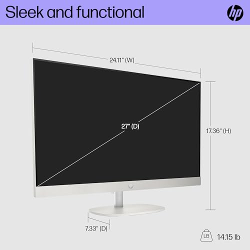 HP Newest 27 Ultra 7 Touchscreen Business All-in-One Desktop, 27" FHD Touchscreen, Intel Core Ultra 7 155U (Beats Intel i7-1355U), 32GB DDR5 RAM, 2TB SSD, Wireless KB & Mouse, Wi-Fi 6, Windows 11 Pro