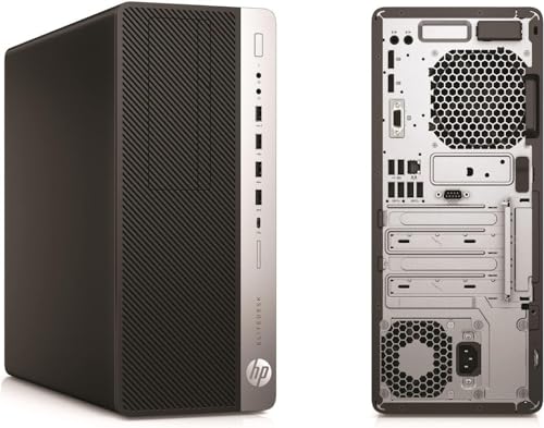 HP Gaming Elitedesk 800 G3 SFF Desktop PC Set for PC Gamers – NVIDIA GT730, 2GB丨Core i5-6500 3.2GHz | 16GB DDR4 RAM, 1TB SSD | New 24" Monitor, RGB Speaker Headphone Keyboard | Win 10 Pro (Renewed)