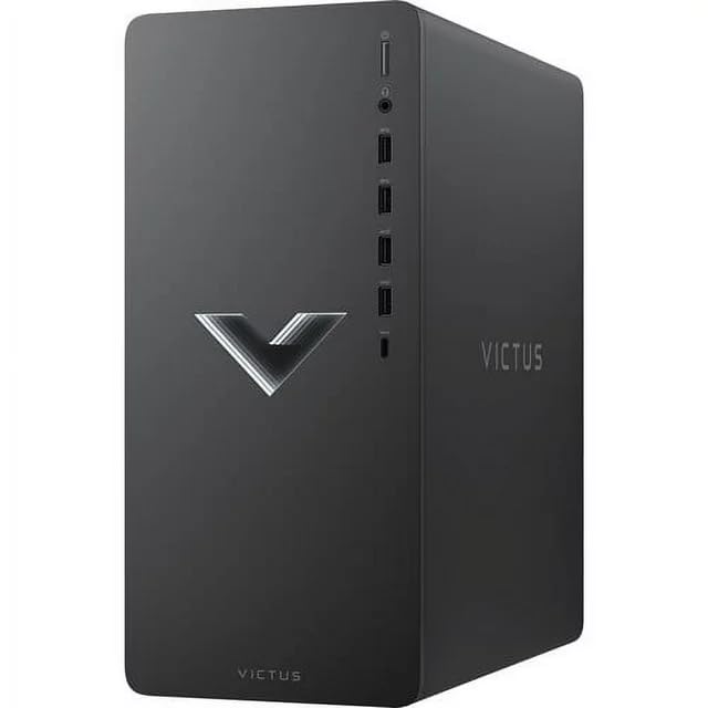 HP Victus 15L Gaming Desktop Computer Intel 16-Core i7-13700F 32GB RAM 1TB SSD GeForce RTX 4060 8GB Graphic USB-C Win11 Black + HDMI Cable