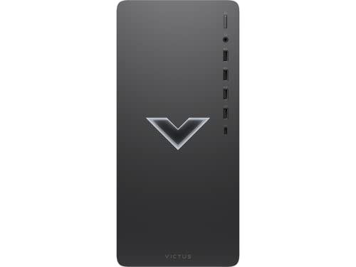 HP Victus 15L Gaming Desktop Computer AMD Octa-Core Ryzen 7 5700G Processor (Beats i7-10700) 32GB RAM 2TB SSD AMD Radeon RX 6600XT 8GB Graphic (>NVIDIA RTX 3060) USB-C DiplayPort Win11 + HDMI Cable