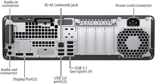 HP Gaming Elitedesk 800 G3 SFF Desktop PC Set for PC Gamers – NVIDIA GT730, 2GB丨Core i5-6500 3.2GHz | 16GB DDR4 RAM, 1TB SSD | New 24" Monitor, RGB Speaker Headphone Keyboard | Win 10 Pro (Renewed)