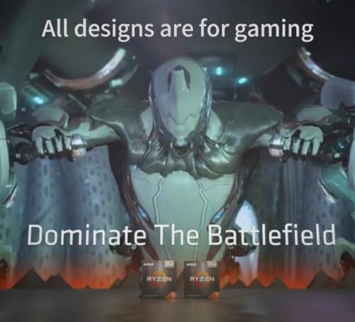 hp 2024 Victus Gaming Desktop PC | AMD 6-Core Ryzen 5600G Processor (Up to 4.4 GHz) | AMD Radeon RX6400 (with 4GB GDDR6, AMD RDNA 2) | Windows 11 (16GB RAM | 1TB SSD)