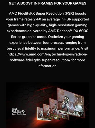 hp 2024 Victus Gaming Desktop PC | AMD 6-Core Ryzen 5600G Processor (Up to 4.4 GHz) | AMD Radeon RX6400 (with 4GB GDDR6, AMD RDNA 2) | Windows 11 (16GB RAM | 1TB SSD)