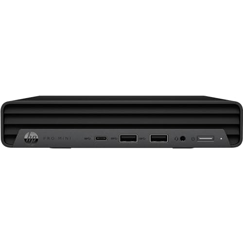 HP Pro Mini 400 G9 Business Mini Desktop Computer, Intel Hexa-Core i5-12500T (Beat i7-11700T), 16GB DDR4 RAM, 256GB PCIe SSD, WiFi 6, Bluetooth 5.2, Keyboard & Mouse, Windows 11 Pro, Tilsiy Cable