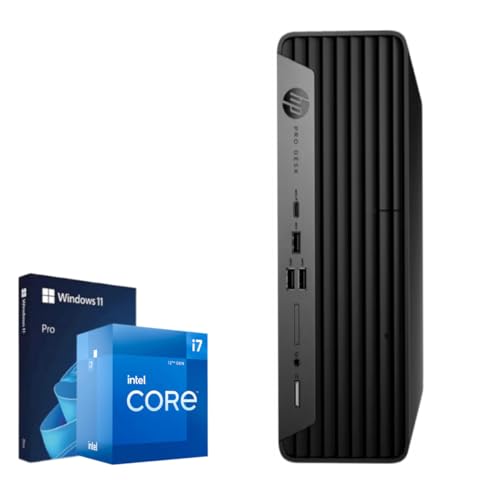 HP Newest ProDesk SFF | Business/Home Use Desktop Computer | Intel 12-Core 12th i7 | Windows 11 Pro | HDMI | Display Port (64GB RAM | 2TB SSD)