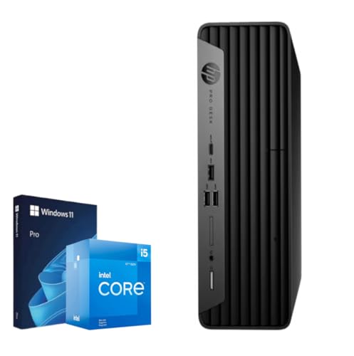 HP Newest ProDesk SFF | Business/Home Use Desktop Computer | Intel 6-Core 12th i5 | 64GB RAM + 1TB SSD | Windows 11 Pro | HDMI | Display Port