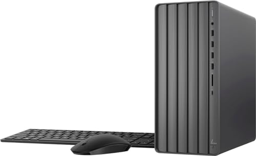 HP Envy High Performance Business Desktop PC (20-Core Intel i7-14700, 64GB RAM, 1TB PCIe SSD, Intel UHD 770, WiFi 6, BT 5.3, Wireless KYB & Mouse, Win11P) w/DKZ USB Port Expander