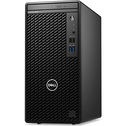 2023 Dell OptiPlex 3000 Full Size Tower Business Desktop, Intel Hexa-Core i5-12500 up to 4.6GHz (Beat i7-11700), 16GB DDR4 RAM, 512GB PCIe SSD, DVDRW, Ethernet, WiFi Adapter, KB& Mouse, Windows 11 Pro