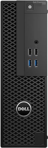 Dell Precision 3420 SFF Small Form Factor Desktop w/ K1200 Graphics Card 4GB, Quad Core i5-6th 3.9GHz, 16GB RAM, 256GB SSD, Wired Keyboard, Win10 pro(Renewed)