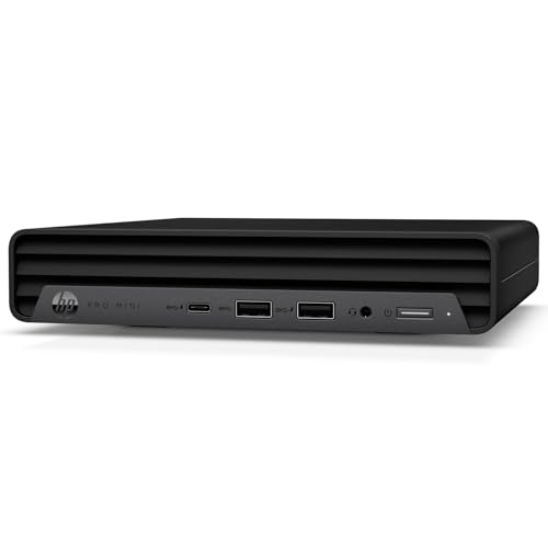 HP Pro Mini 400 G9 Business Mini Desktop Computer, 12th Gen Intel Hexa-Core i5-12500T (Beat i7-11700T), 16GB DDR4 RAM, 256GB SSD, WiFi 6, Bluetooth 5.2, Windows 11 Pro, AZ-XUT