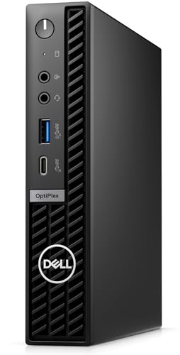 Dell Optiplex 7010 Micro (Latest 2023) Intel 13th Gen i5-13500T (14-Core) 256GB SSD 16GB DDR4 Intel AX WiFi 6 Windows 11 Pro (Renewed)