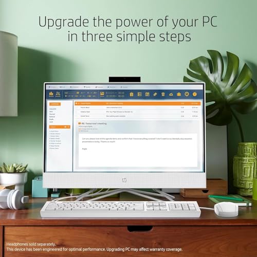 HP 2024 Newest 21.5 inch All-in-One Desktop PC | Windows 11 Pro | Intel Dual-Core Processor | Mouse and Keyboard | FHD Display (32GB RAM | 1TB SSD)