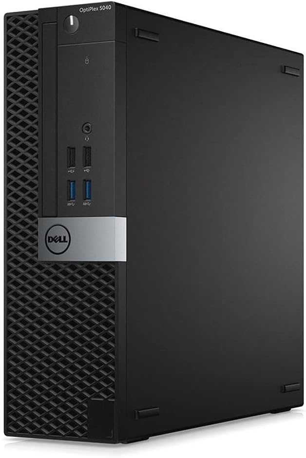 DELL OptiPlex 5040 SFF Desktop PC Computer Inter Core i5-6600 3.3GHz 4-Cores 8GB RAM 256GB SSD, with 23.8" FHD Monitor, Keyboard & Mouse, Wi-Fi, BT, Windows 10 Pro (Renewed)