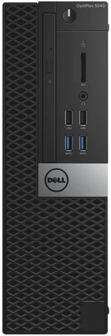 DELL OptiPlex 5040 SFF Desktop Computer 23.8" FHD Monitor PC Set, Inter Core i5-6500 up to 3.6GHz, 8GB RAM 256GB SSD, RGB Speakers, RGB Keyboard, Mouse, WiFi, BT, Windows 10 Pro(Renewed)