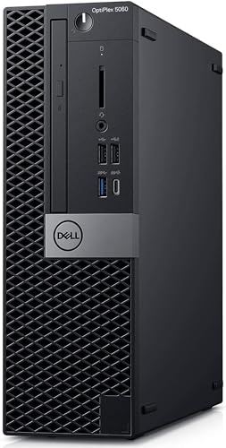Dell Optiplex 5060 SFF Desktop Computer, Intel Core i5-8500 up to 4.10 GHz, 32GB Ram, 1TB SSD, Keyboard, Mouse, Windows 10 Pro (Renewed)