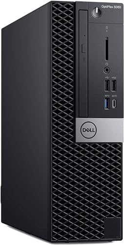 Dell Optiplex 5060 SFF Desktop Computer, Intel Core i5-8500 up to 4.10 GHz, 32GB Ram, 1TB SSD, Keyboard, Mouse, Windows 10 Pro (Renewed)