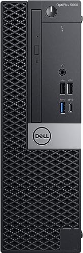 Dell Optiplex 5060 SFF Desktop Computer, Intel Core i5-8500 up to 4.10 GHz, 32GB Ram, 1TB SSD, Keyboard, Mouse, Windows 10 Pro (Renewed)
