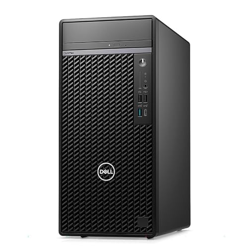 Dell OptiPlex 7000 Series Tower Business Desktop, Intel Core i7-12700, 32GB DDR5 RAM, 1TB PCIe SSD + 2TB HDD, DVD-RW, DisplayPort, Wired Keyboard & Mouse, Wi-Fi, Windows 11 Pro, Black
