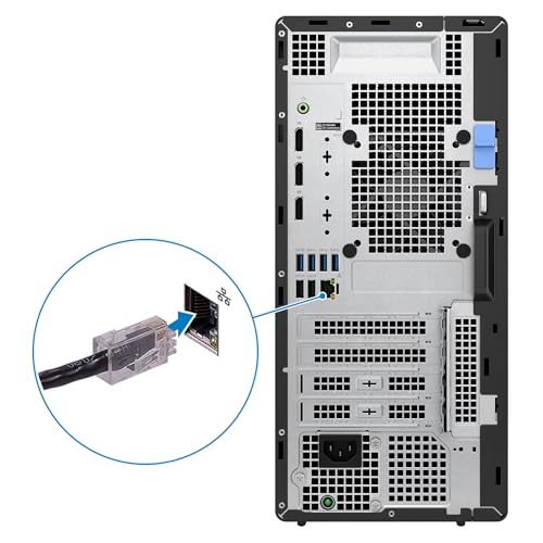 Dell OptiPlex 7000 Business Desktop, Intel Core i7-12700 (12 Core), 32GB RAM, 1TB PCIe SSD, DVD, SD Media Card Reader, Ethernet Port, DisplayPort, WiFi & Bluetooth, Windows 11 Pro, Black