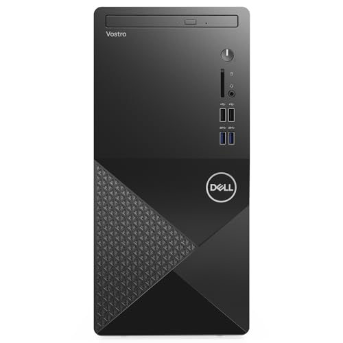 Dell Vostro 3888 Full Size Tower Business Desktop Computer, Intel Octa-Core i7-10700, 32GB DDR4 RAM, 1TB PCIe SSD + 1TB HDD, DVDRW, 802.11AC WiFi, Bluetooth, Keyboard and Mouse, Windows 11 Pro