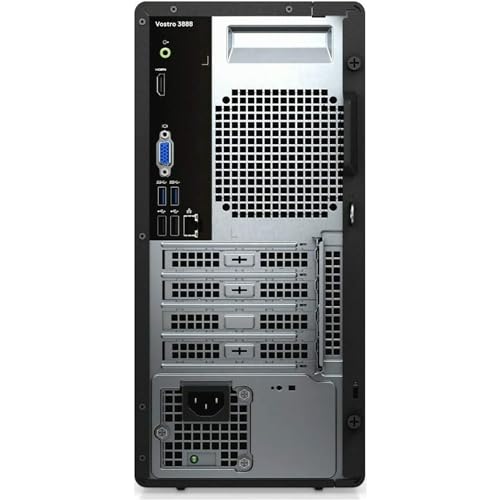 Dell Vostro 3888 Full Size Tower Business Desktop Computer, Intel Octa-Core i7-10700, 32GB DDR4 RAM, 1TB PCIe SSD + 1TB HDD, DVDRW, 802.11AC WiFi, Bluetooth, Keyboard and Mouse, Windows 11 Pro