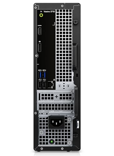Dell Vostro 3710 SFF 3000 Small Form Factor Business Desktop Computer, 12th Gen Intel i3-12100 (Beat i5-10600), 16GB DDR4 RAM, 512GB PCIe SSD, DVDRW, WiFi, Bluetooth, Keyboard & Mouse, Windows 11 Pro