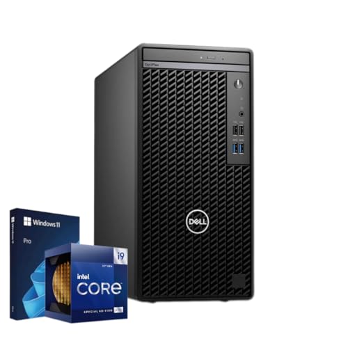 Dell NEWEST Optiplex 3000 Business/Home Use Tower Desktop | Windows 11 Pro | HDMI+DP | WiFi | Bluetooth | DVD-RW (12th Gen Intel Core i9-12900, 64GB RAM | 1TB SSD + 1TB HDD)