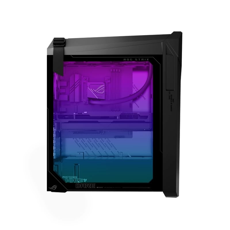 ASUS ROG Strix G16CH Gaming Desktop | Intel 16-core i7-13700F (>i9-12900F) | 64GB DDR5 4TB SSD | Geforce RTX 4060 8GB Graphic | DisplayPort Aura Sync Lighting Win11Pro Black + HDMI Cable