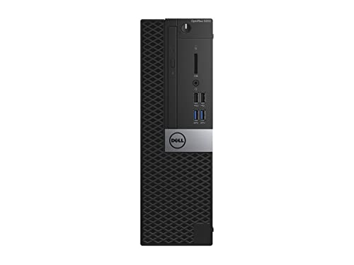 Dell Optiplex 5050 SFF Desktop Computer PC Core i5-6500 3.2GHz 16GB 256GB SSD, Keyboard & Mouse, DisplayPorts, HDMI, RJ-45, Windows 10 Pro (Renewed)