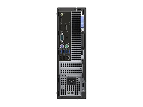 Dell Optiplex 5050 SFF Desktop Computer PC Core i5-6500 3.2GHz 16GB 256GB SSD, Keyboard & Mouse, DisplayPorts, HDMI, RJ-45, Windows 10 Pro (Renewed)