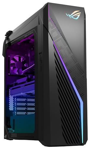 ASUS ROG Strix G16CH Gaming Desktop PC (Intel 14th Gen i7-14700F, RTX 4070 12GB, 64GB DDR5 RAM, 128GB SSD + 2TB HDD, RJ-45, WiFi 6E, BT 5.3, USB KB & Mouse, Win 10 Pro) with Dockztorm USB Hub