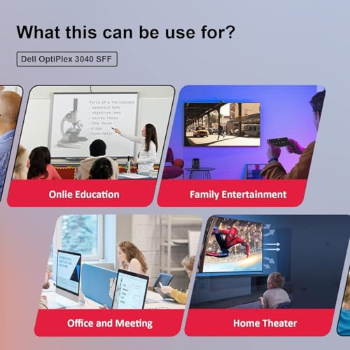 Dell OptiPlex Torre Desktop Computer PC, Core i5-3570, 8GB RAM, 1TB HDD, VGA, DisplayPort, Keyboard and Mouse, WiFi, BT, Windows 10 Pro (Renewed)