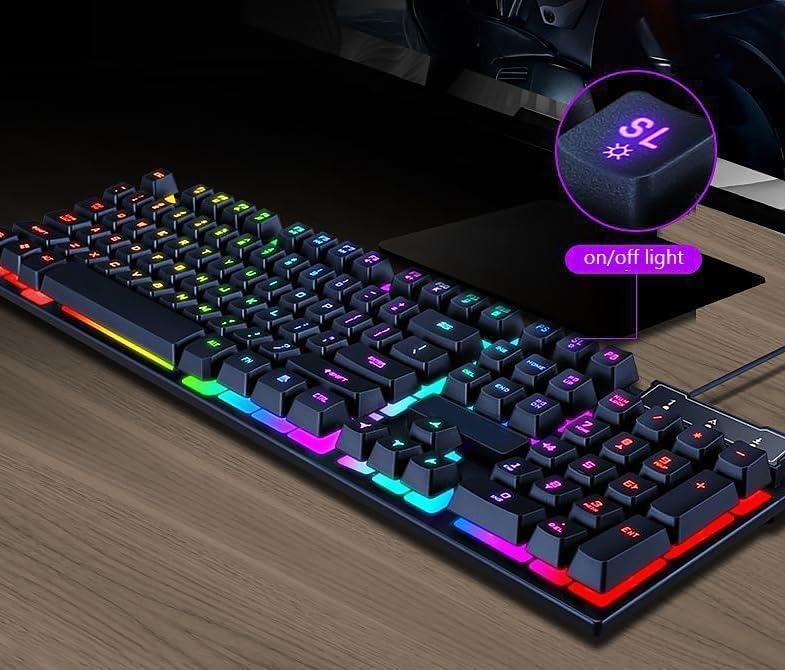 Dell OptiPlex SFF Desktop PC Computer w/ 24in LCD Monitor, SFF Computer Core i5 Processor, 16GB RAM, 256GB SSD, TF200 RGB Keyboard, Dual Speakers, Win10 pro(Renewed)