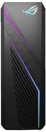 ASUS ROG Strix G16CH Gaming Desktop PC (Intel 14th Gen i7-14700F, RTX 4070 12GB, 64GB DDR5 RAM, 128GB SSD + 2TB HDD, RJ-45, WiFi 6E, BT 5.3, USB KB & Mouse, Win 10 Pro) with Dockztorm USB Hub