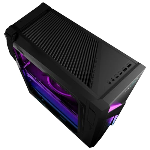 ASUS ROG Strix G16CH Gaming Desktop PC (Intel 14th Gen i7-14700F, RTX 4070 12GB, 64GB DDR5 RAM, 128GB SSD + 2TB HDD, RJ-45, WiFi 6E, BT 5.3, USB KB & Mouse, Win 10 Pro) with Dockztorm USB Hub
