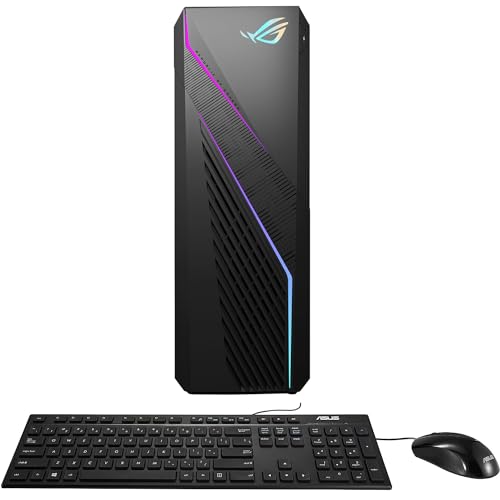 ASUS ROG Strix G16CH Gaming Desktop PC (Intel 14th Gen i7-14700F, RTX 4070 12GB, 64GB DDR5 RAM, 128GB SSD + 2TB HDD, RJ-45, WiFi 6E, BT 5.3, USB KB & Mouse, Win 10 Pro) with Dockztorm USB Hub