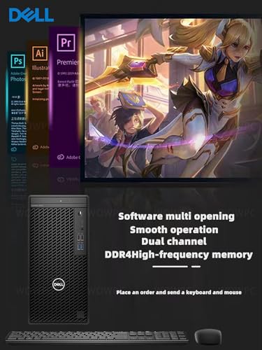 DELL Optiplex 3000 Tower Business Desktop Computer | 12th Gen Intel Core i5-12500 Processor | 64GB RAM | 1TB SSD | WiFi | DVD-RW | HDMI | Display Port(Support 4K) | Windows 11 Pro