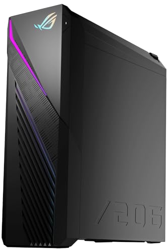 ASUS ROG Strix G16CH Gaming Desktop PC (Intel 14th Gen i7-14700F, RTX 4070 12GB, 64GB DDR5 RAM, 128GB SSD + 2TB HDD, RJ-45, WiFi 6E, BT 5.3, USB KB & Mouse, Win 10 Pro) with Dockztorm USB Hub