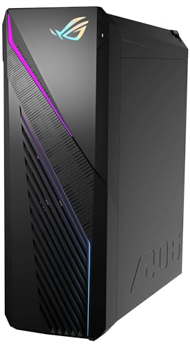 ASUS ROG Strix G16CH Gaming Desktop PC (Intel 14th Gen i7-14700F, RTX 4070 12GB, 64GB DDR5 RAM, 128GB SSD + 2TB HDD, RJ-45, WiFi 6E, BT 5.3, USB KB & Mouse, Win 10 Pro) with Dockztorm USB Hub