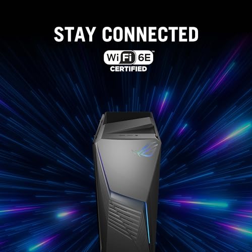 ASUS ROG G13CH (2024) Gaming Desktop PC, Intel® Core™ i7-13700F, NVIDIA® GeForce RTX™ 4060 Dual, 1TB NVMe™ PCIe® 4.0 SSD, 16GB DDR4 RAM, Windows 11, G13CH-PS764