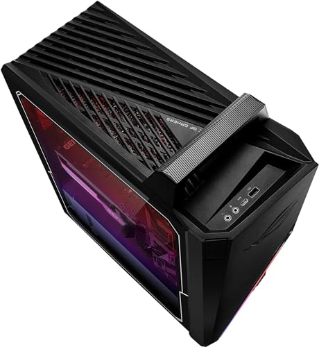 ASUS 2024 Newest ROG Stri GA15 Gaming Desktop, AMD Ryzen 7-5800X(8 cores), NVIDIA GeForce RTX 3080, 64GB RAM, 2TB SSD, Wi-Fi 6, Bluetooth, Windows 11 Pro, with Microsoft Office Lifetime License