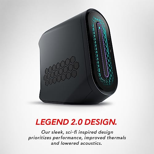 Alienware Aurora R15 Gaming Desktop - Intel Core i9-13900F, 32GB DDR5 RAM, 1TB SSD, NVIDIA GeForce RTX 4070 Ti GDDR6X, Liquid Cooling, Windows 11 Home - Dark Side of The Moon