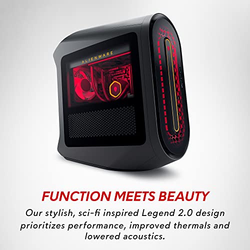 Alienware Aurora R15 Gaming Desktop - AMD Ryzen 9 7900X, 32GB DDR5 RAM, 1TB SSD+2TB HDD, NVIDIA GeForce RTX 4080 16GB GDDR6X, Windows 11 Home, Premium Support & Dell Migrate - Black