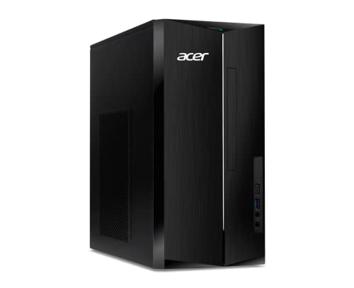 acer Newest Aspire TC-1760-UA92 Desktop, 12th Gen Intel Core i5-12400 6-Core(Up to 4.4GHz), 32GB DDR4 Ram, 1TB SSD, 8X DVD, Intel Wireless Wi-Fi 6 AX201,Bluetooth, Windows 11 Home+JVQ MP
